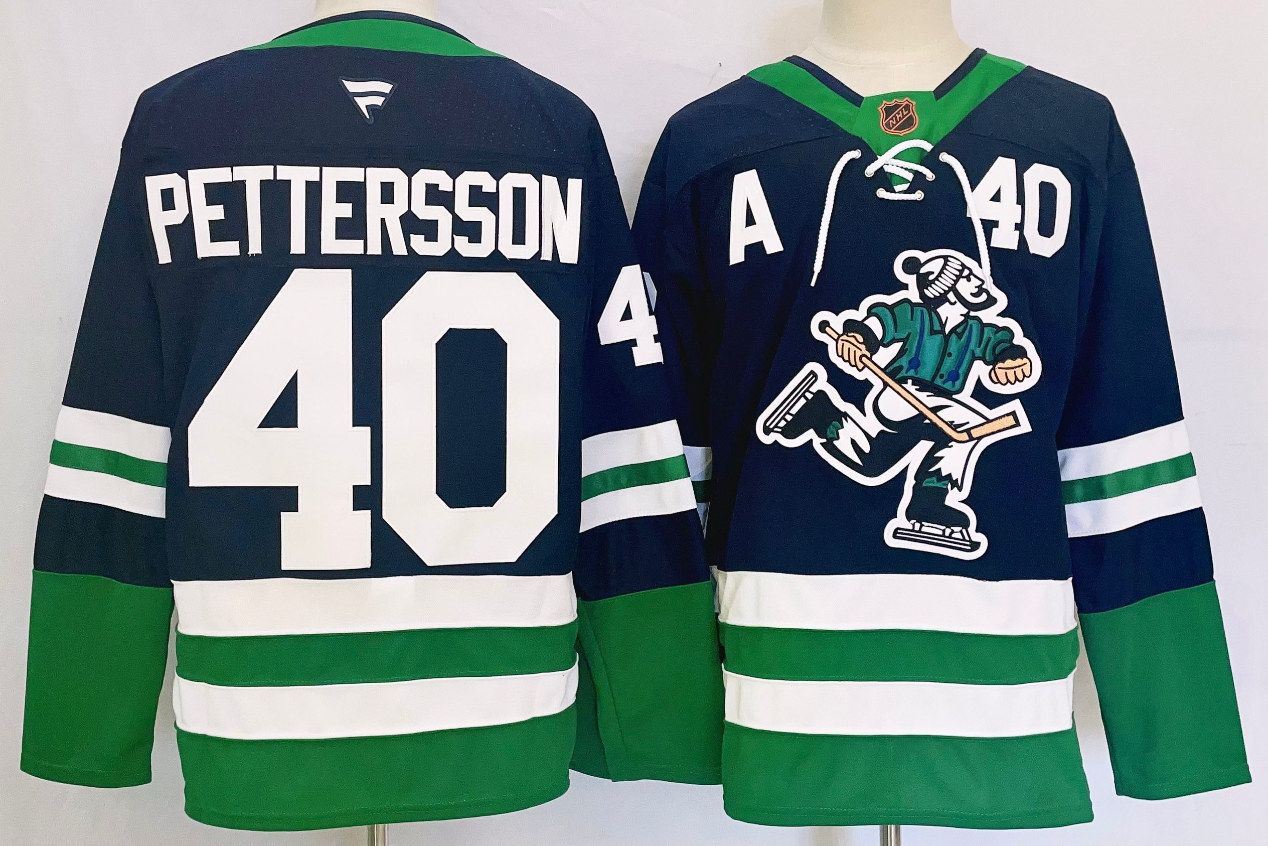 Men Vancouver Canucks #40 Pettersson Green 2026 Adidias NHL Jersey style 001